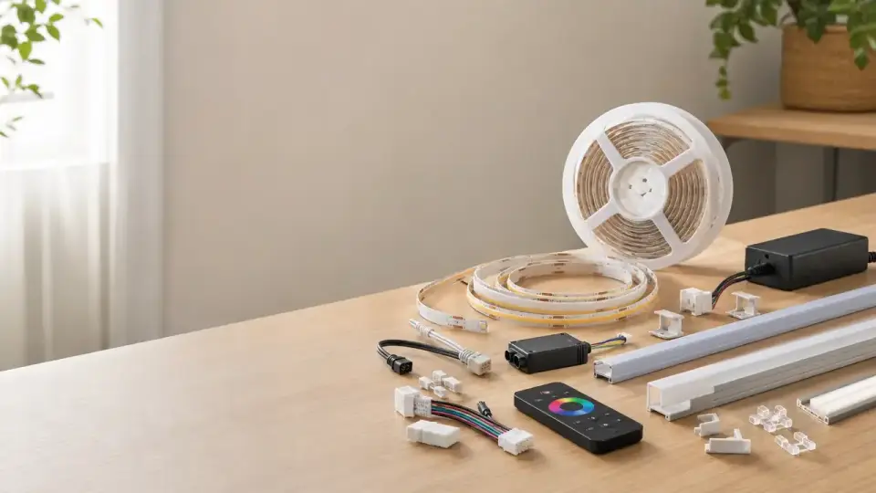 LED‑strips & Tilbehør