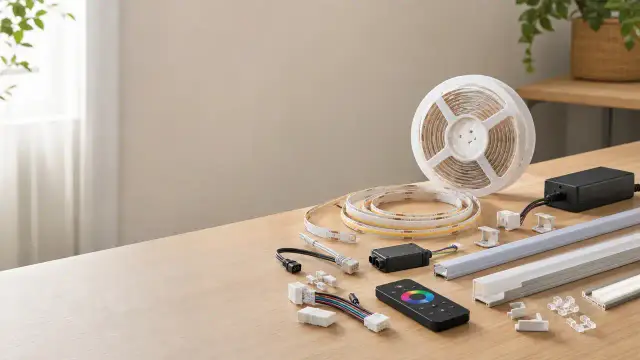 LED‑strips & Tilbehør